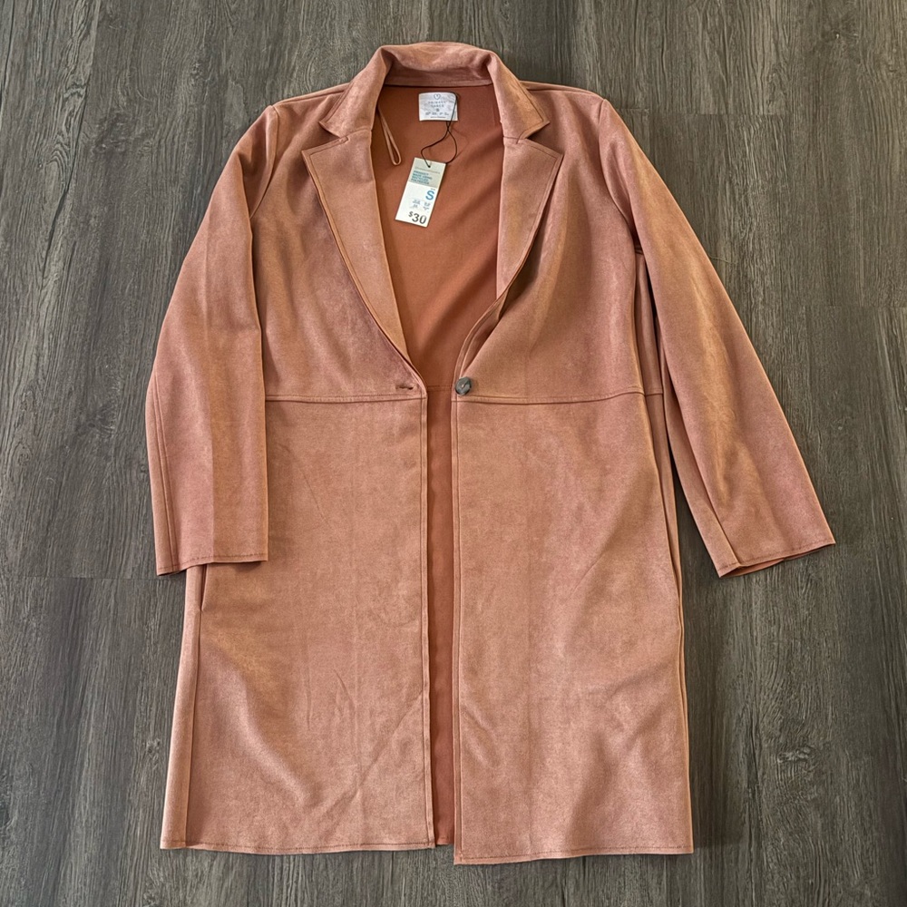 Primark Dusty Rose Long Lightweight Coat